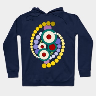 Circles Abstract Artwork Hoodie